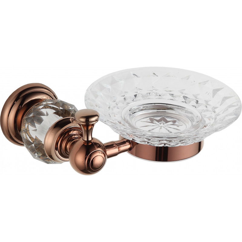 Mexen Estela поставка за свещи, розово злато - 7011539-60