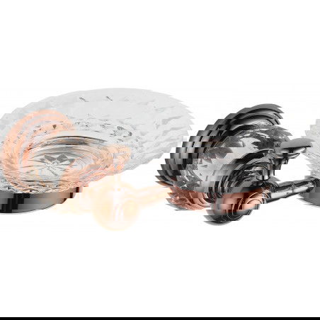 Mexen Estela поставка за свещи, розово злато - 7011539-60