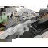 Мексен Андрес мивка от гранит 1,5-отделения с отводяща тава и кухненска батерия Савита, черна - 6515-77-672601-50-B