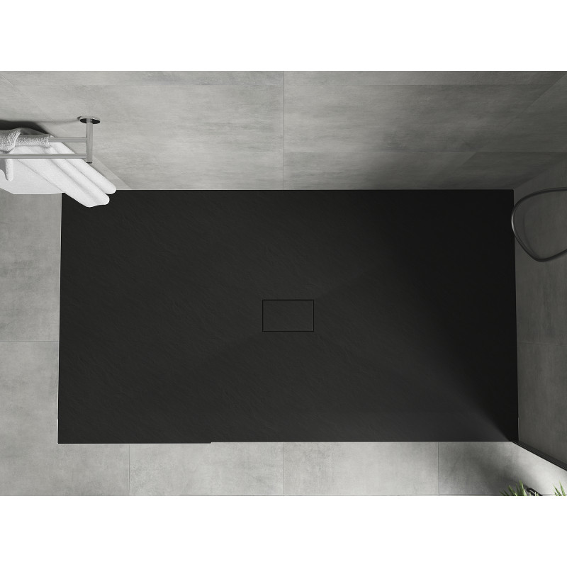 Mexen Hugo правоъгълно душово корито SMC 150 x 100 cm, черно - 42701015