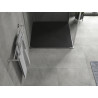 Mexen Hugo квадратен душ поднос SMC 100 x 100 см, черен - 42701010