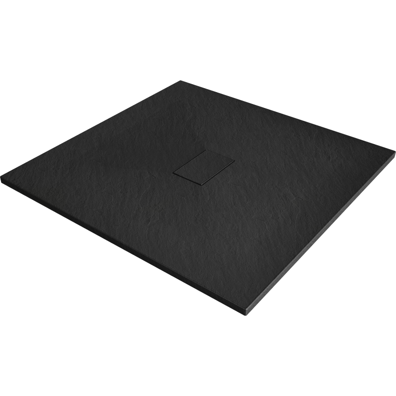 Mexen Hugo квадратен душ поднос SMC 100 x 100 cm, черен - 42701010
