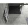 Mexen Hugo квадратен душ поднос SMC 100 x 100 см, черен - 42701010