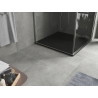 Mexen Hugo квадратен душ поднос SMC 100 x 100 см, черен - 42701010