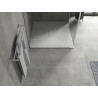 Mexen Hugo квадратен душ поддушник SMC 100 x 100 см, бял - 42101010