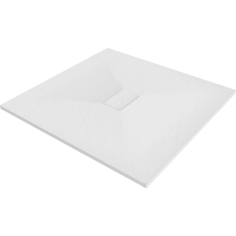 Mexen Hugo квадратен душ поддушник SMC 100 x 100 см, бял - 42101010