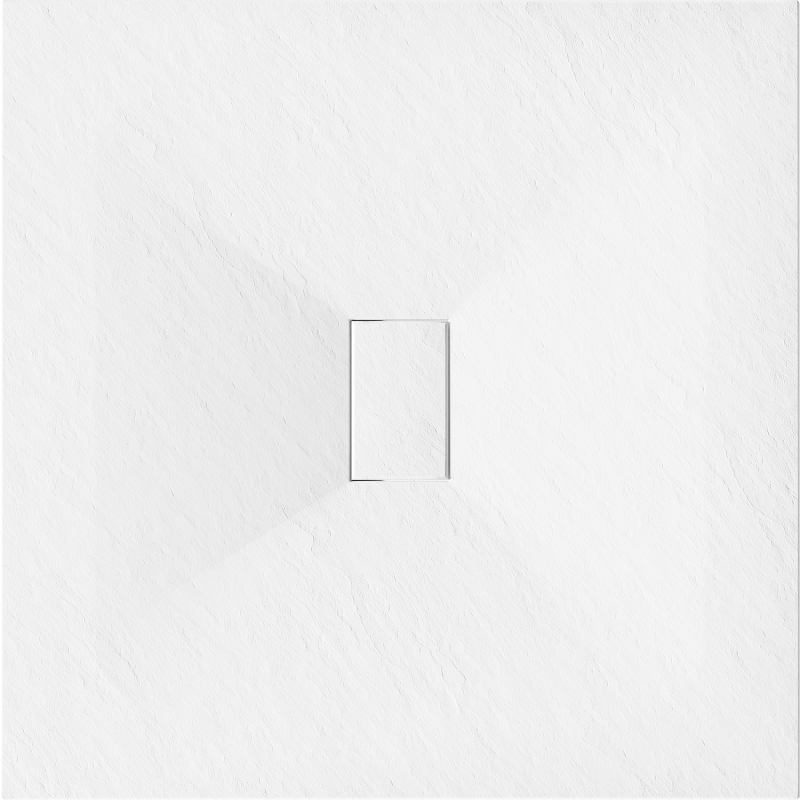 Mexen Hugo квадратен поддушов поднос SMC 100 x 100 cm, бял - 42101010