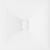 Mexen Hugo квадратен душ поддушник SMC 100 x 100 см, бял - 42101010