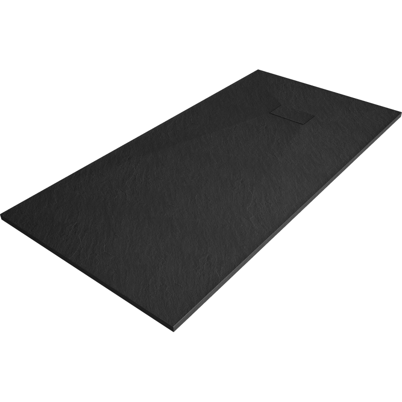 Mexen Hugo Правоъгълно поддушово корито SMC 180 x 80 см, черно - 42708018