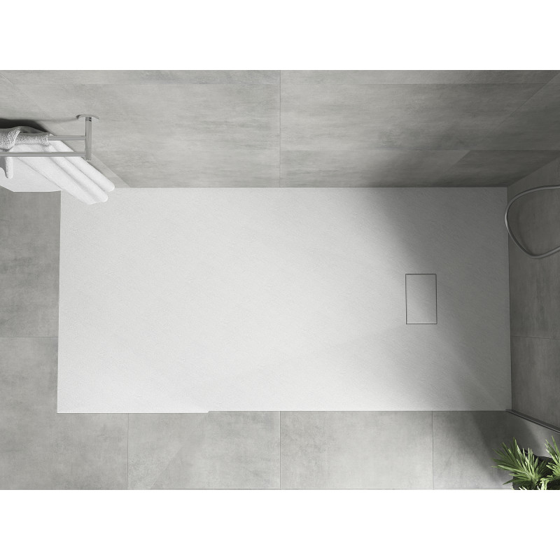 Mexen Hugo правоъгълна душ кабина SMC 170 x 90 см, бял - 42109017