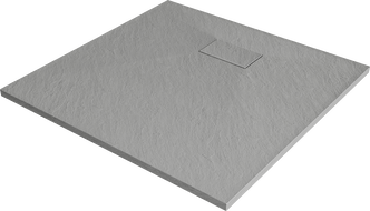 Mexen Hugo квадратен душов поддон SMC 90 x 90 см, сив - 42619090