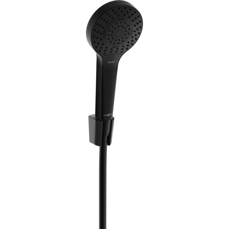 Mexen R-05 точков душ комплект, черен - 785055052-70