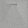 Mexen Hugo квадратен SMC поддушник 80 x 80 см, сив - 42618080