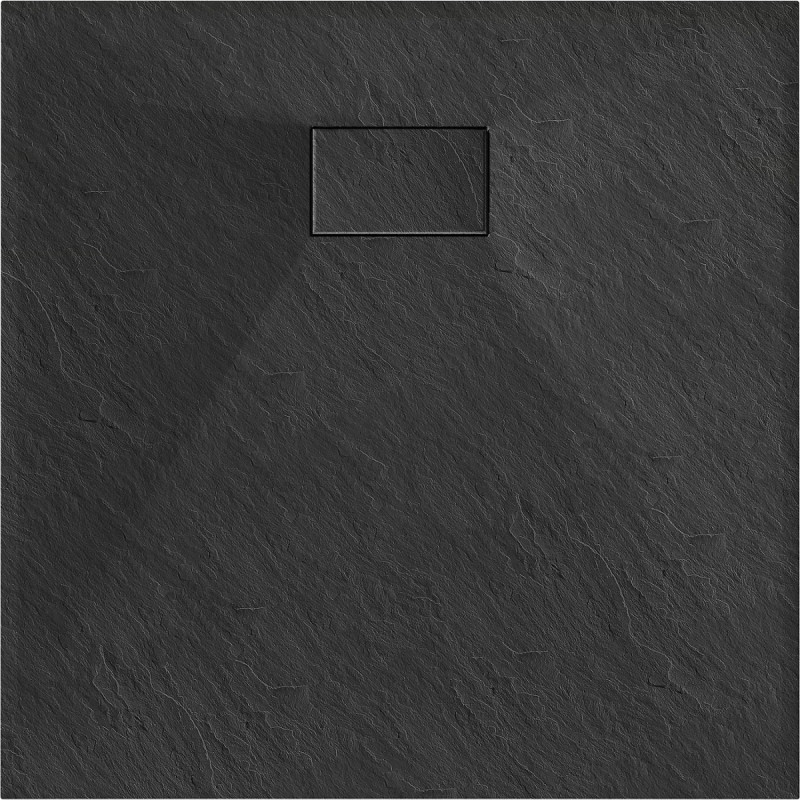Mexen Hugo квадратен душов подед SMC 80 x 80 cm, черен - 42708080