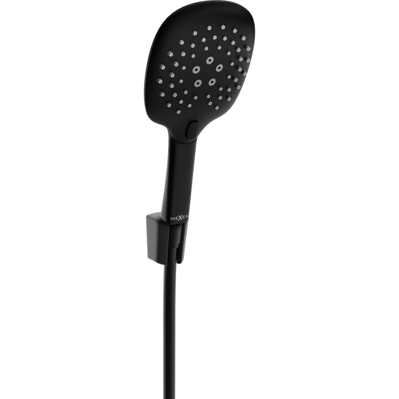 Mexen R-22 точков душ комплект, черен - 785225052-70