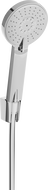 Mexen R-40 комплект за душ, хром - 785405052-00