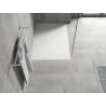 Mexen Hugo правоъгълен душ кабина SMC 100 x 80 см, бял - 42108010