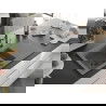 Мексен Матяс гранитен мивка 1,5-коморен с отливник и кухненски кран Карла, сив - 6502-71-670700-70-B