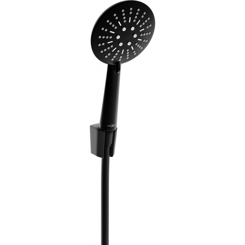 Mexen R-67 душ комплект, точков, черен - 785675052-70
