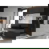 Mexen Ares радиатор за баня 700 x 500 мм, 286 W, черен - W102-0700-500-00-70