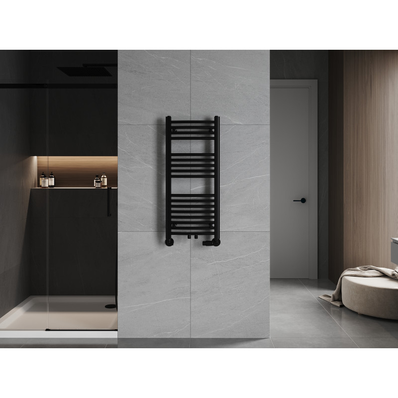 Mexen Ares баня радиатор 900 x 400 мм, 312 W, черен - W102-0900-400-00-70