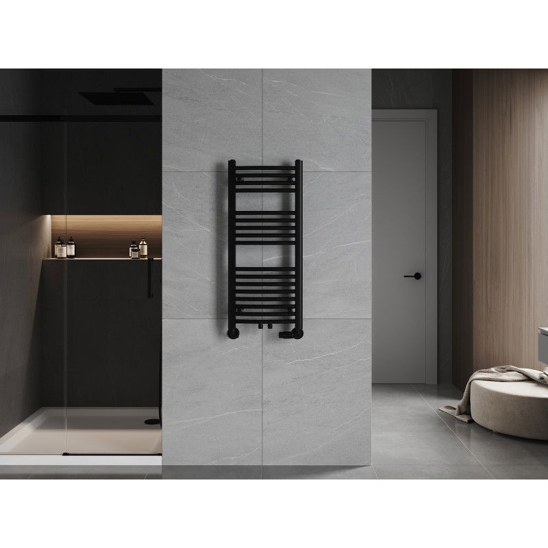 Mexen Ares радиатор за баня 900 x 400 мм, 312 W, черен - W102-0900-400-00-70