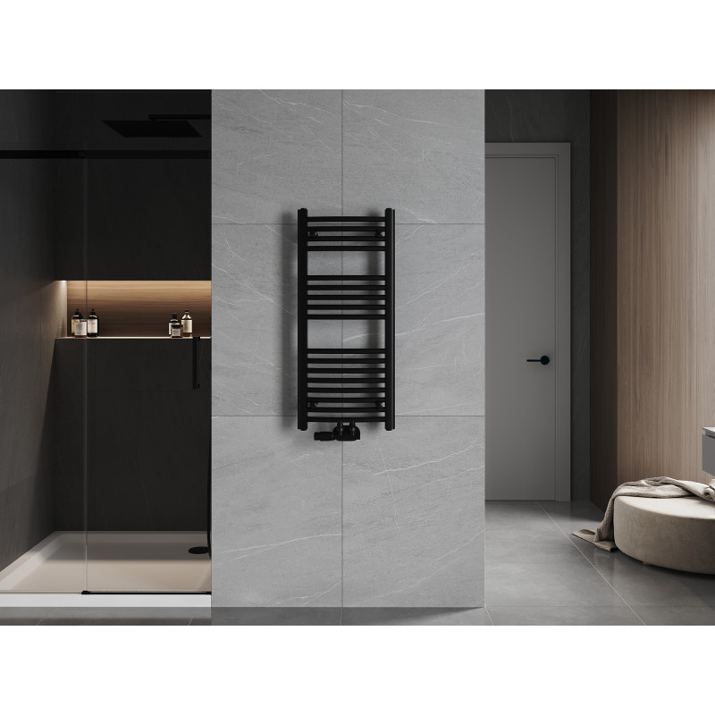 Mexen Ares баня радиатор 900 x 400 мм, 312 W, черен - W102-0900-400-00-70