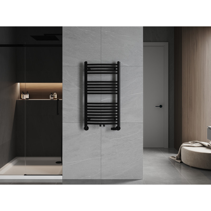 Mexen Ares баняна радиатор 900 x 500 мм, 372 W, черен - W102-0900-500-00-70