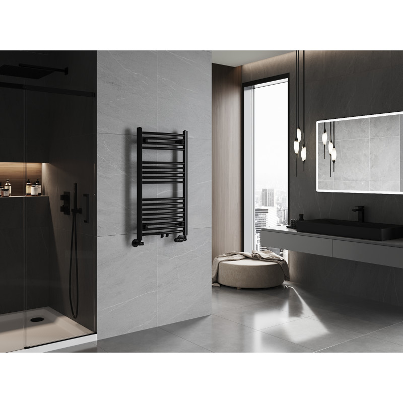 Mexen Ares баняна радиатор 900 x 500 мм, 372 W, черен - W102-0900-500-00-70