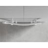 Mexen Ares радиатор сушка за баня 900 x 600 mm, 433 W, бял - W102-0900-600-00-20