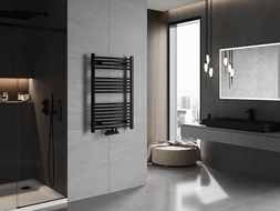 Mexen Ares радиатор за баня 900 x 600 mm, 433 W, черен - W102-0900-600-00-70