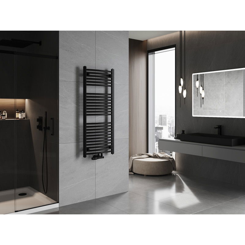 Mexen Ares радиатор за баня 1200 x 500 мм, 531 W, черен - W102-1200-500-00-70
