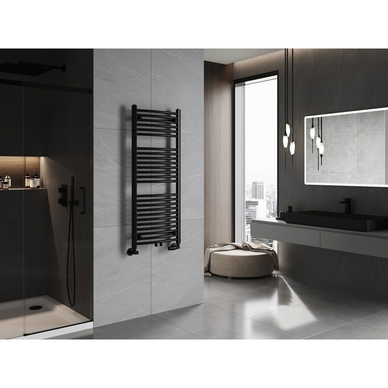 Mexen Ares радиатор за баня 1200 x 500 мм, 531 W, черен - W102-1200-500-00-70