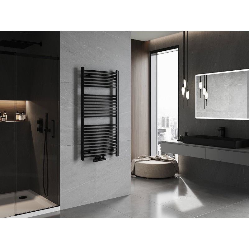 Mexen Ares радиатор за баня 1200 x 600 мм, 620 W, черен - W102-1200-600-00-70
