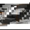 Mexen Ares баня радиатор 1500 x 600 mm, 733 W, черен - W102-1500-600-00-70