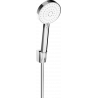 Mexen R-75 точков душ комплект, хром/бял - 785755052-02