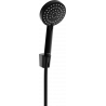 Mexen R-75 точков душ комплект, черен - 785755052-70