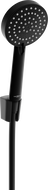 Mexen R-75 стенен душ комплект, черен - 785755052-70