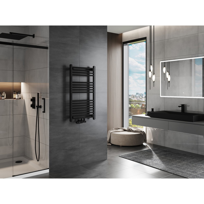 Mexen Mars банен радиатор 900 x 500 мм, 370 W, черен - W110-0900-500-00-70
