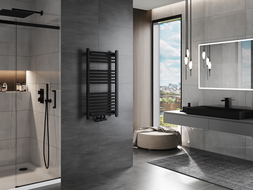Mexen Mars банен радиатор 900 x 500 мм, 370 W, черен - W110-0900-500-00-70