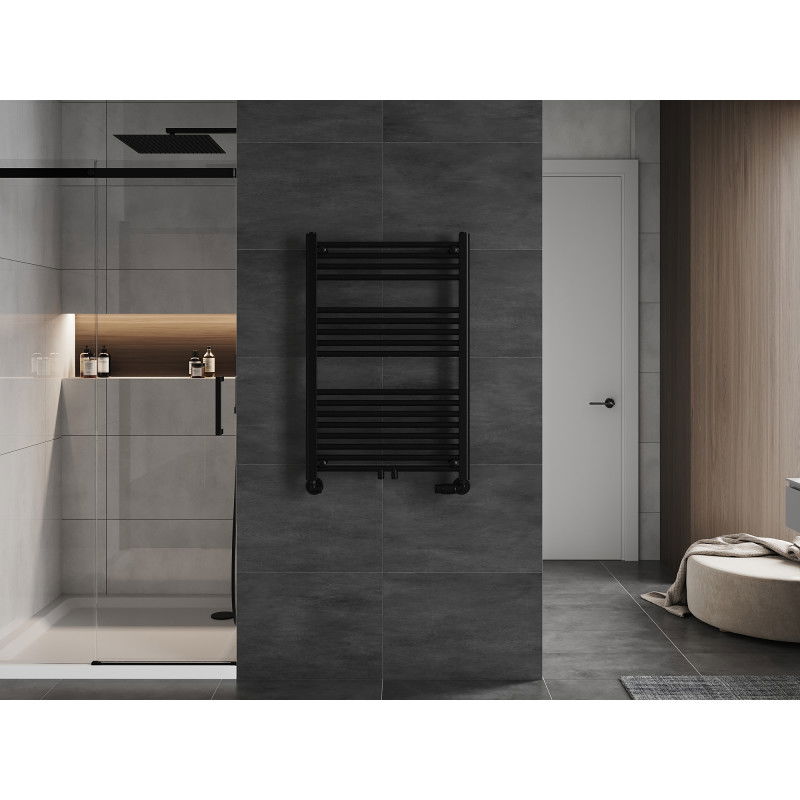 Mexen Mars лира за баня 900 x 600 mm, 430 W, черен - W110-0900-600-00-70