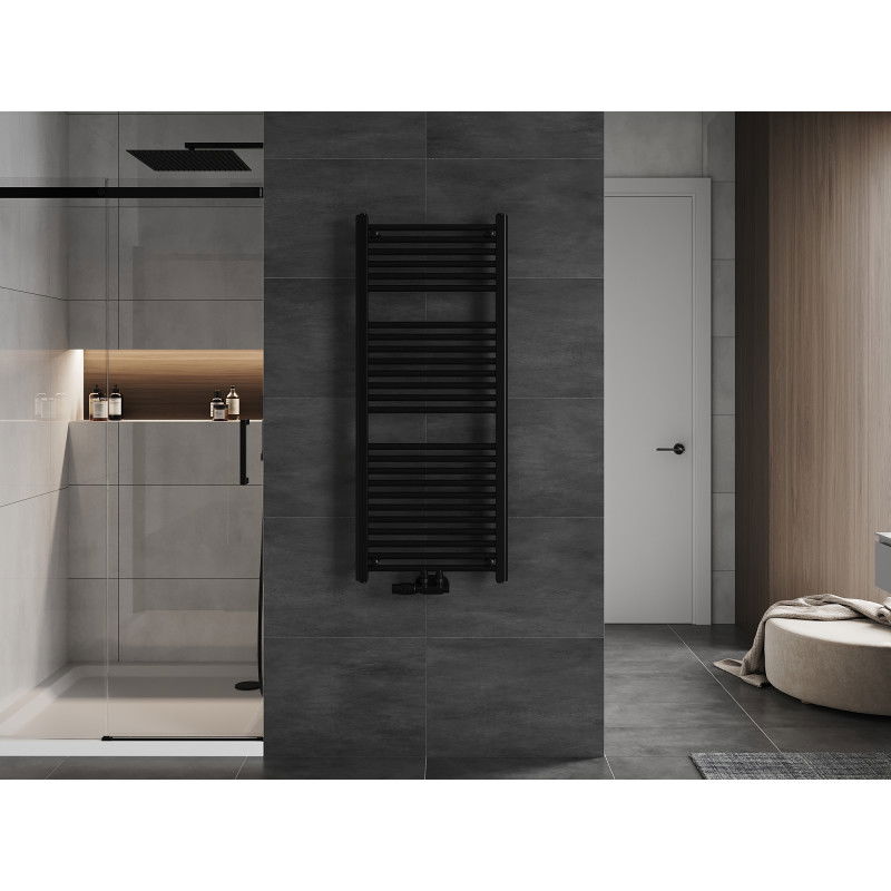 Mexen Mars радиатор за баня 1200 x 500 мм, 528 W, черен - W110-1200-500-00-70