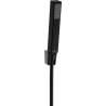 Mexen R-77 комплект стенен душ, черен - 785775052-70