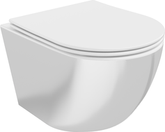 Mexen Lena WC чиния Rimless с бавно спускащ се капак slim, дуропласт,