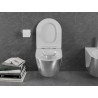 Mexen Lena WC чиния Rimless с бавно спускащ се капак slim, дуропласт,