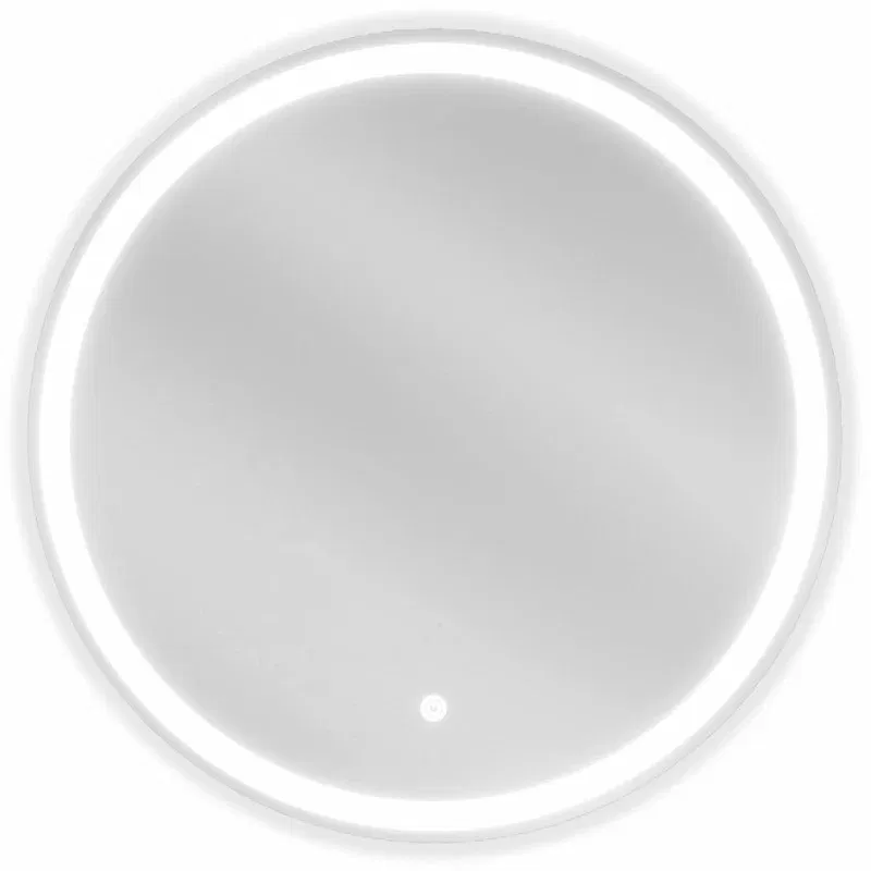 Mexen Gobi осветено кръгло огледало за баня, 60 см, LED 6000K, анти-мъгла - 9801-060-060-611-00