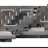 Mexen Navia осветено за баня огледало 60 x 80 см, LED 6000K, анти-пара - 9803-060-080-611-00