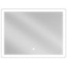Mexen Navia огледало за баня с подсветка 80 x 60 см, LED 6000K, антиконденз - 9803-080-060-611-00