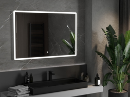 Лице на Mexen Navia с подсветка за баня 120 x 80 см, LED 6000K, анти-пара - 9803-120-080-611-00
