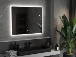 Mexen Sun огледало за баня с осветление 100 x 80 см, LED 6000K, антифог - 9807-100-080-611-00